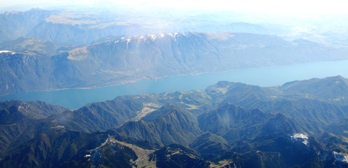 Il Monte Baldo visto dal Garda